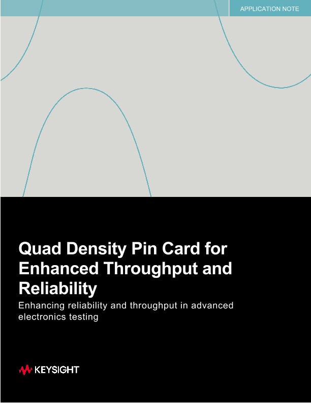 Quad Density Pin Card for Enhanced Throughput and Reliability