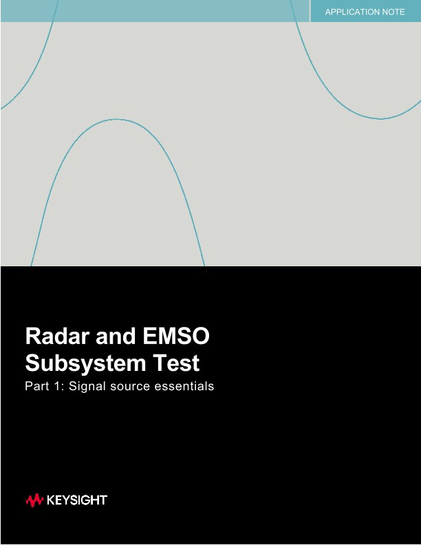 Radar and EMSO Subsystem Test