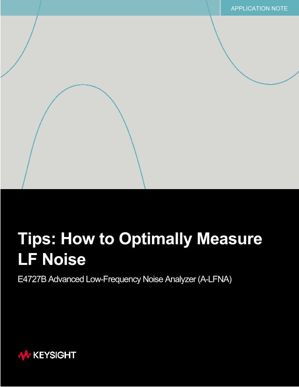 Tips: How to Optimally Measure LF Noise