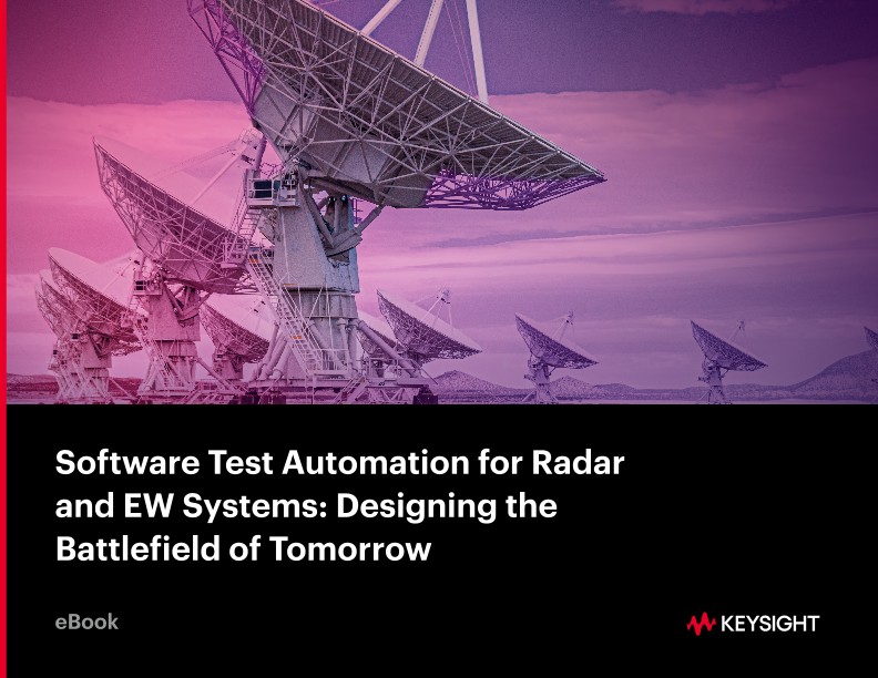 Software Test Automation for Radar and EW Systems: Designing the Battlefield of Tomorrow