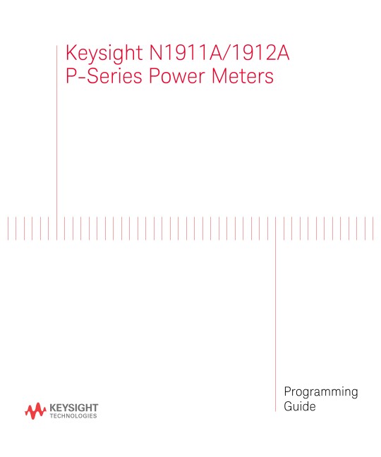 8115A Operating and Programming Manual Agilent HP Keysight 08115-90011 