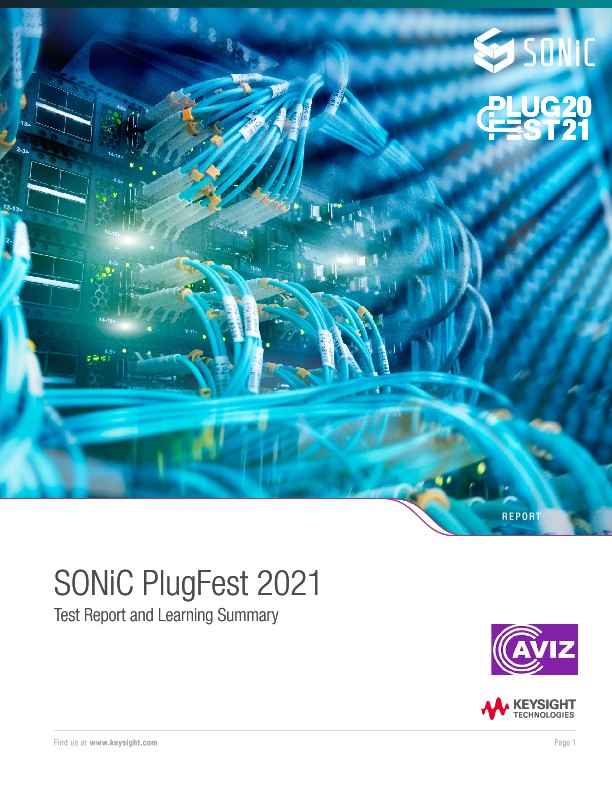 SONiC PlugFest 2021 Test Report and Learning Summary