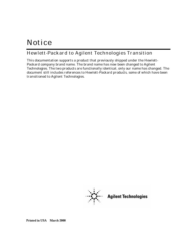 Hewlett Packard Operating & Service Manual for the 8654A Signal Generator 