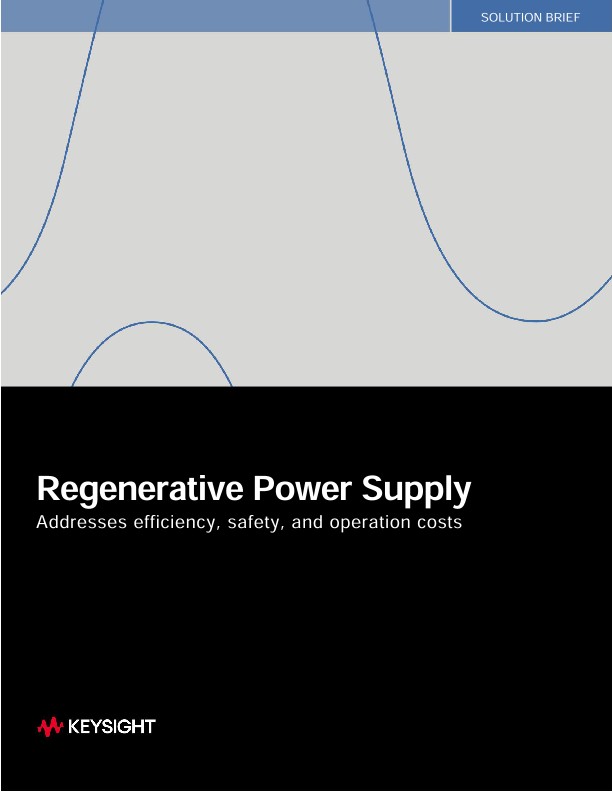 Regenerative Power Supply
