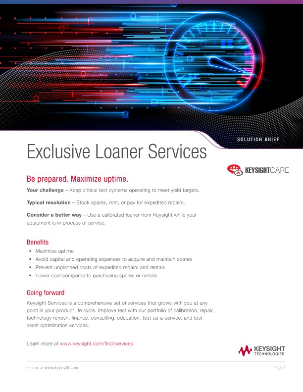 Exclusive Loaner Services 
