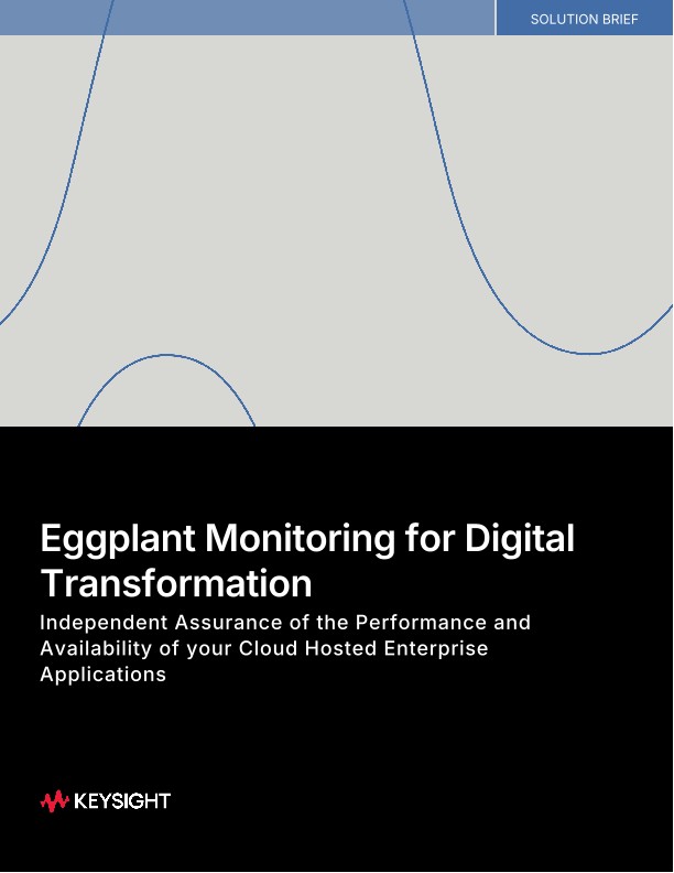 Eggplant Monitoring for Digital Transformation