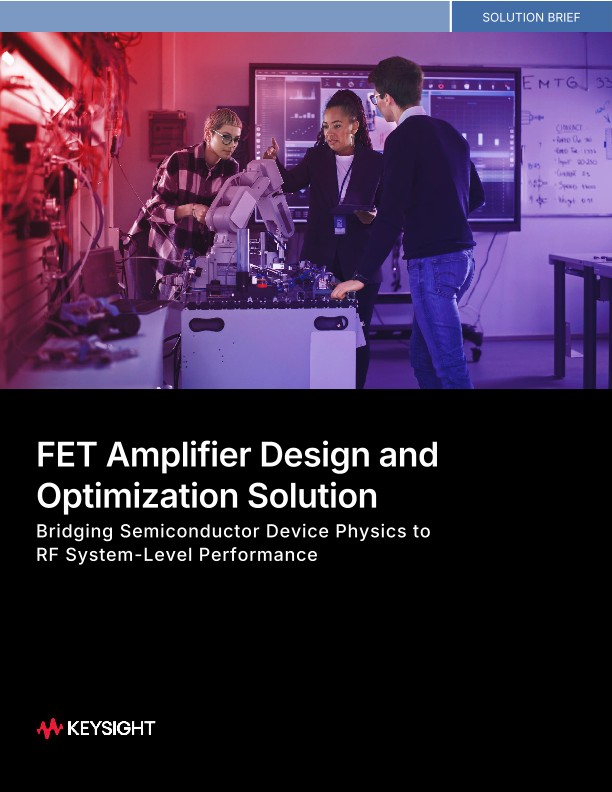 FET Amplifier Design and Optimization Solution