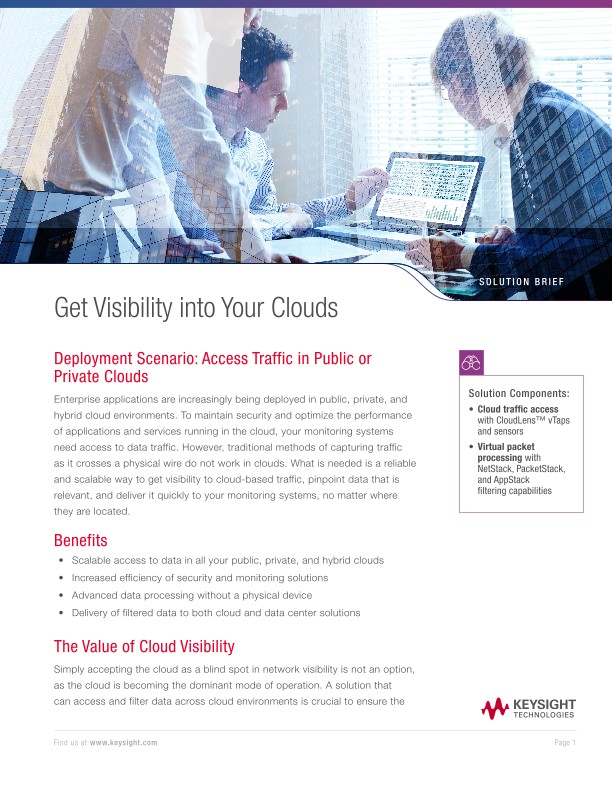 Get Visibility into Your Clouds