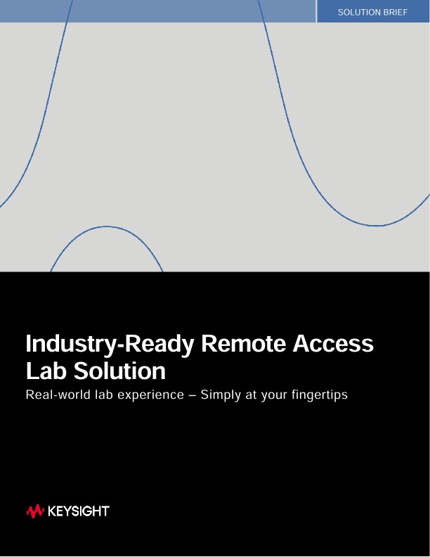 Industry-Ready Remote Access Lab