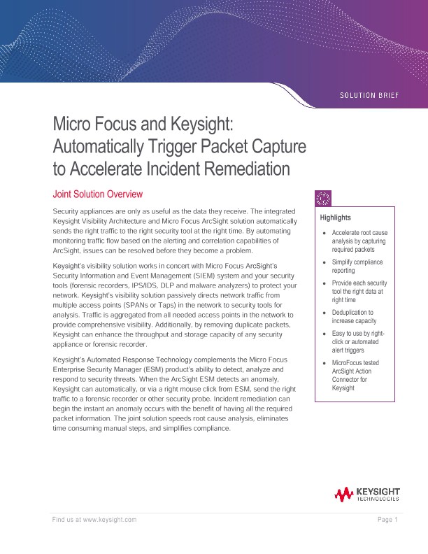 Keysight Technologies, Solution Partner - Focus Microwaves