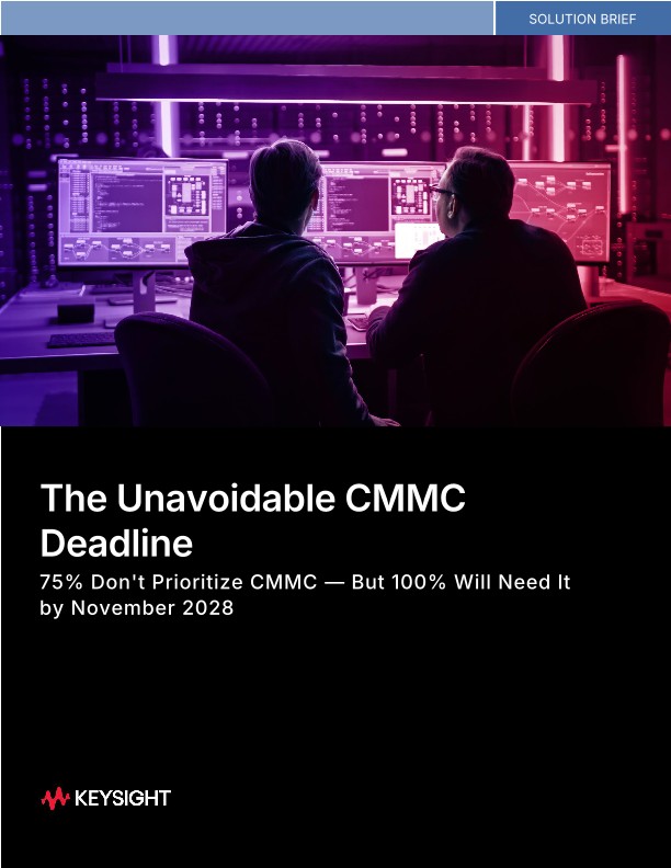 The Unavoidable CMMC Deadline