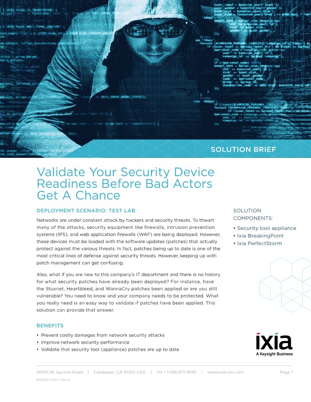 Validate Your Security Device Readiness Before Bad Actors Get A Chance