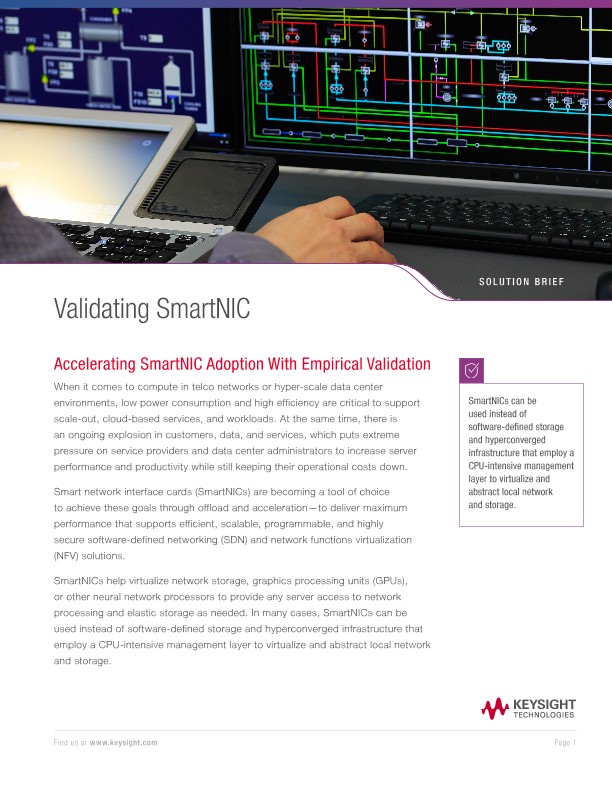 Validating SmartNIC