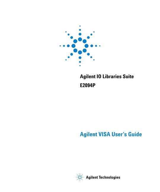 Keysight VISA User's Guide