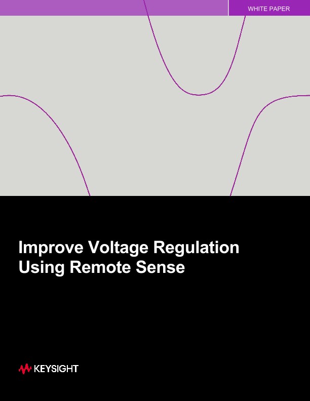 Improve Voltage Regulation Using Remote Sense