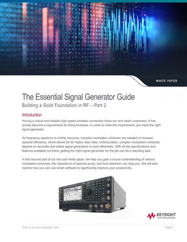 Signal Generator: RF Foundations – Part 2