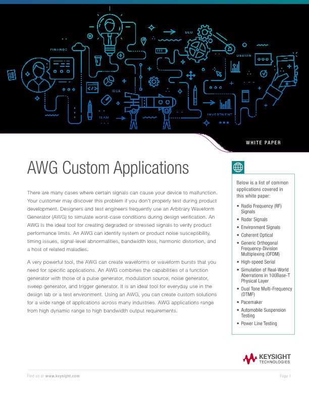 AWG Custom Applications 