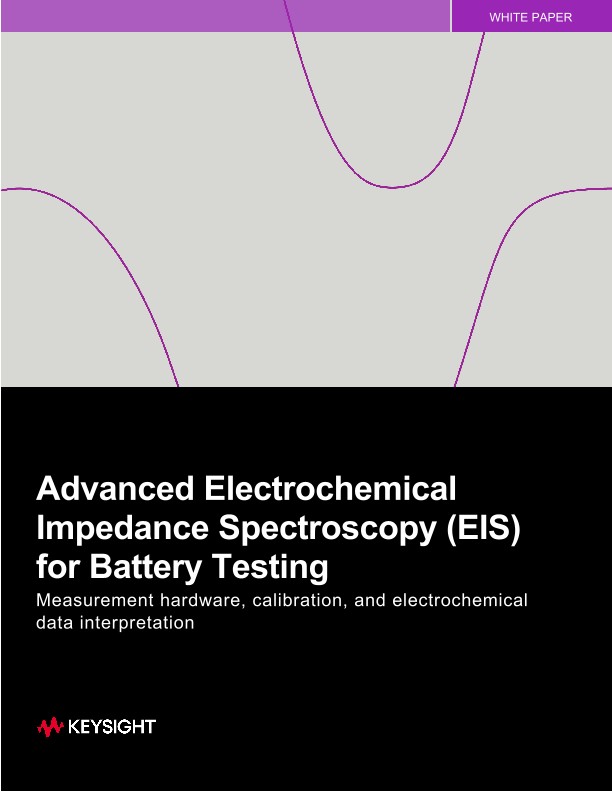 Advanced Electrochemical Impedance Spectroscopy (EIS) for Battery Testing