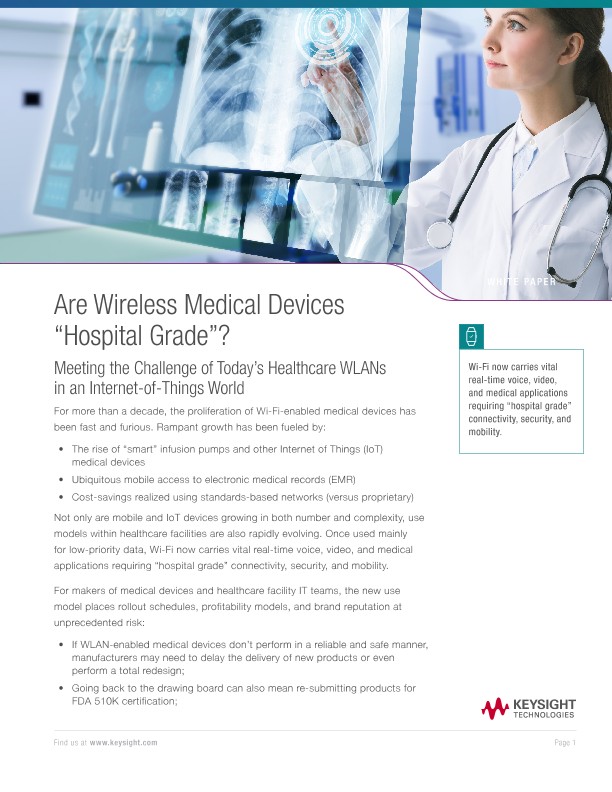 Are Wireless Medical Devices 