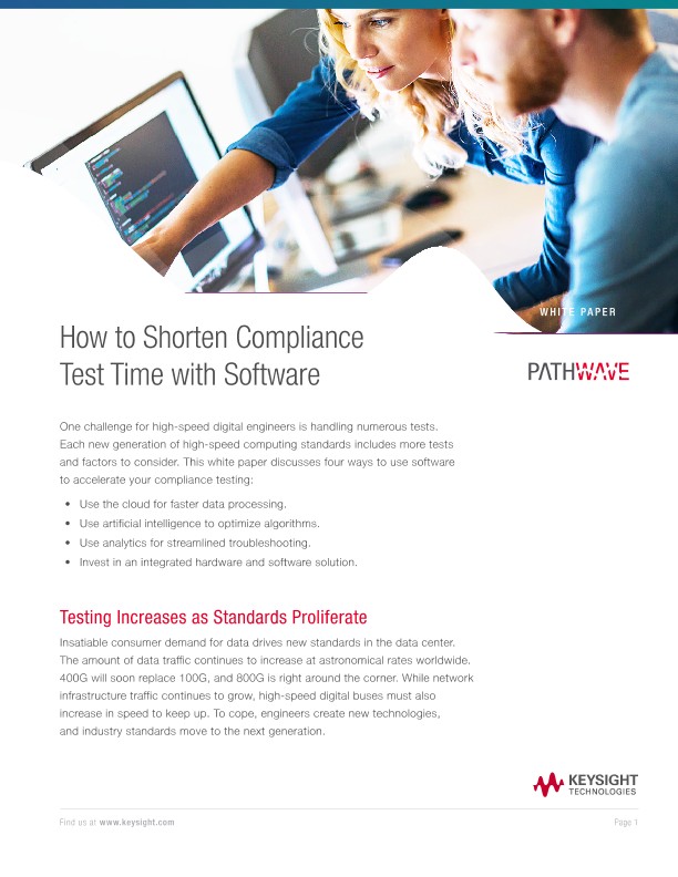 How to Shorten Compliance Test Time with Software