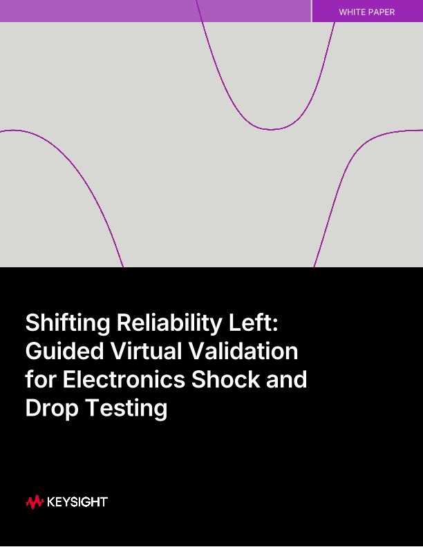 Shifting Reliability Left: Guided Virtual Validation for Electronics Shock and Drop Testing