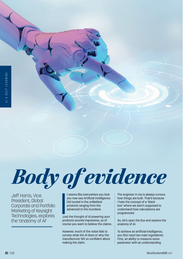 Body of Evidence- The Anatomy of AI