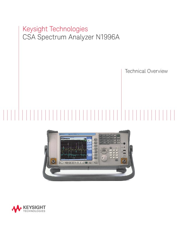 CSA Spectrum Analyzer N1996A