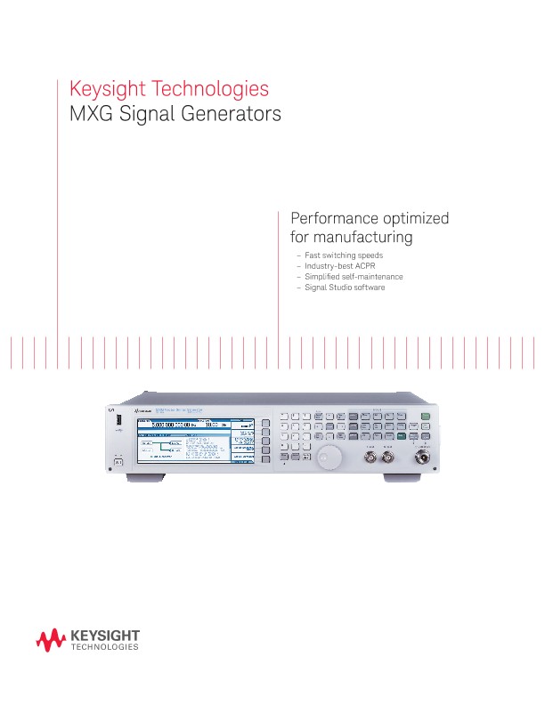 MXG Signal Generators