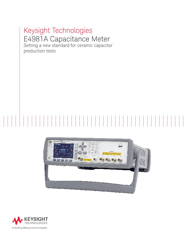 E4981 Capacitance Meter–BR