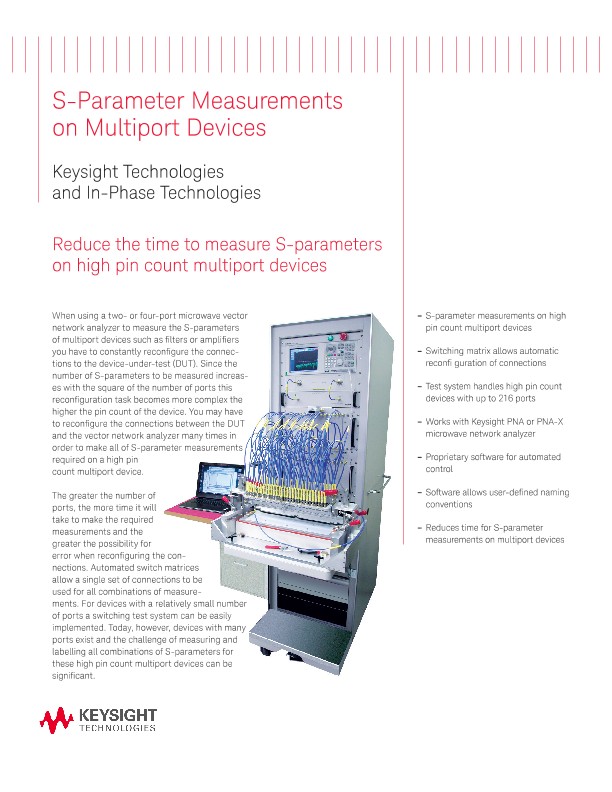 S-Parameter Measurements on Multiport Devices
