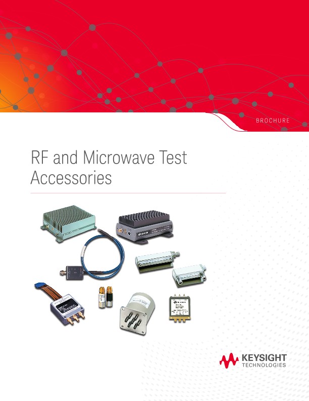 RF and Microwave Test Accessories