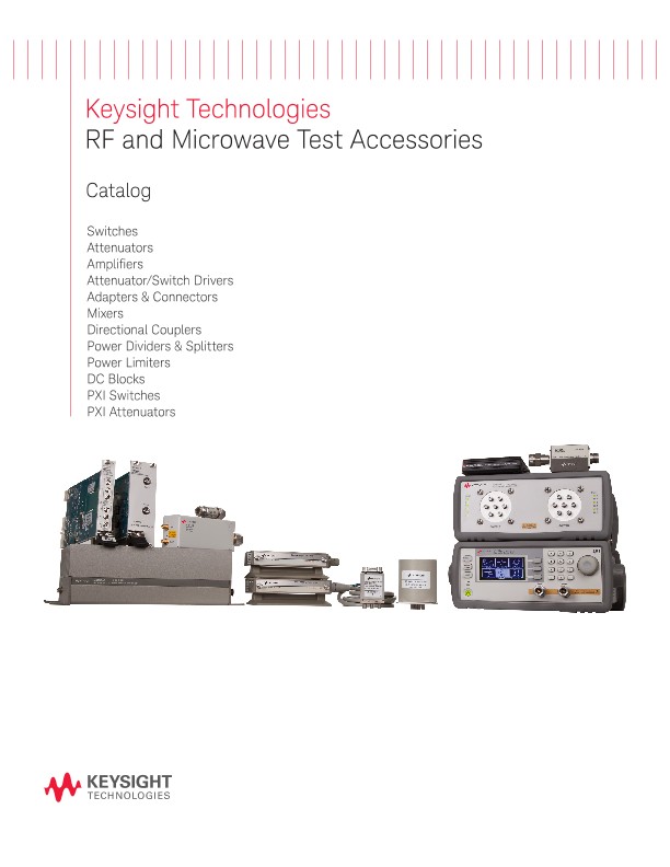 RF & Microwave Test Accessories - Catalog