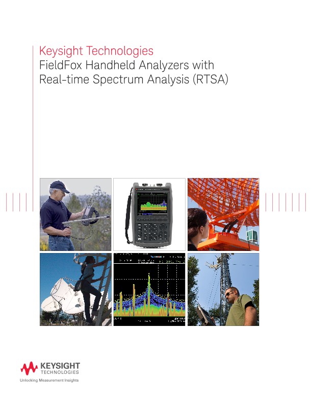 FieldFox Handheld Analyzers with Real-time Spectrum Analysis (RTSA)