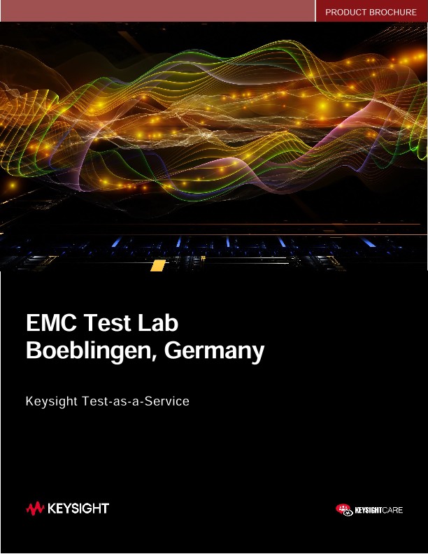 EMC Test Lab Boeblingen, Germany