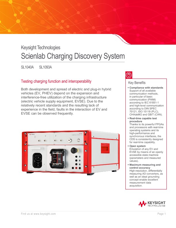 Scienlab Charging Discovery System