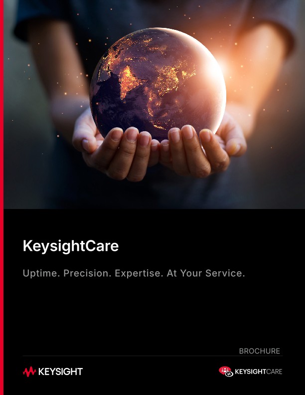 KeysightCare Uptime. Precision. Expertise. At Your Service.