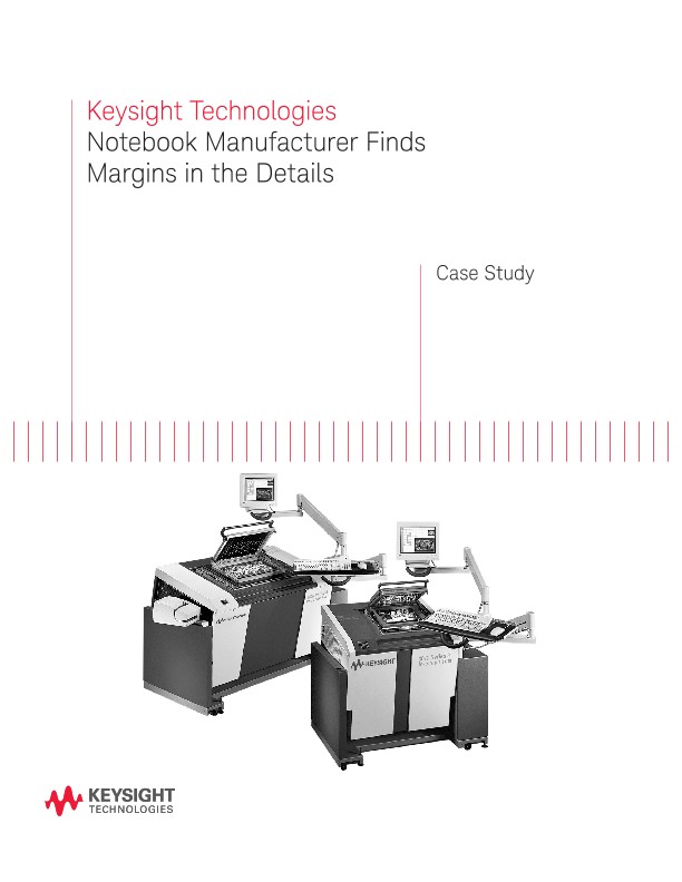 Automated Test Environment for Notebook Manufacturing