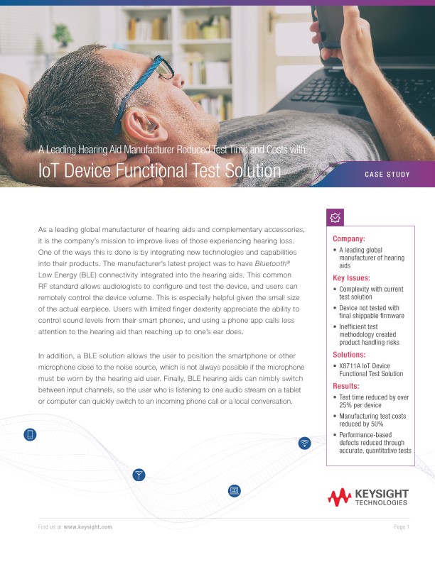 IoT Device Functional Test Solution