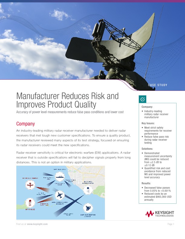 Improve the Accuracy of Power Level Measurements for Manufacturers