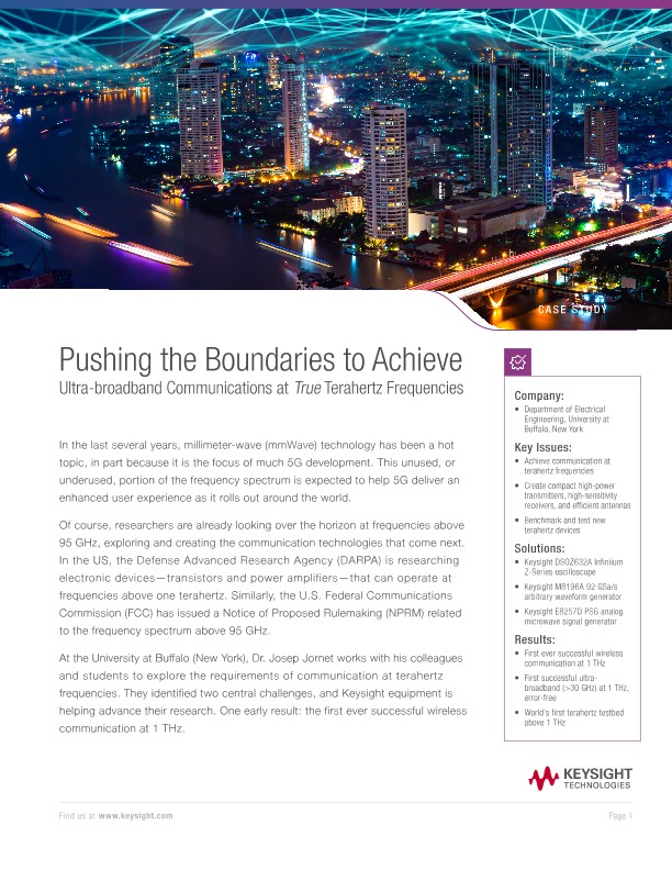 Ultra-broadband Wireless Communications at True Terahertz