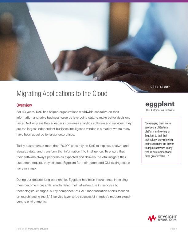 Migrating Applications to the Cloud