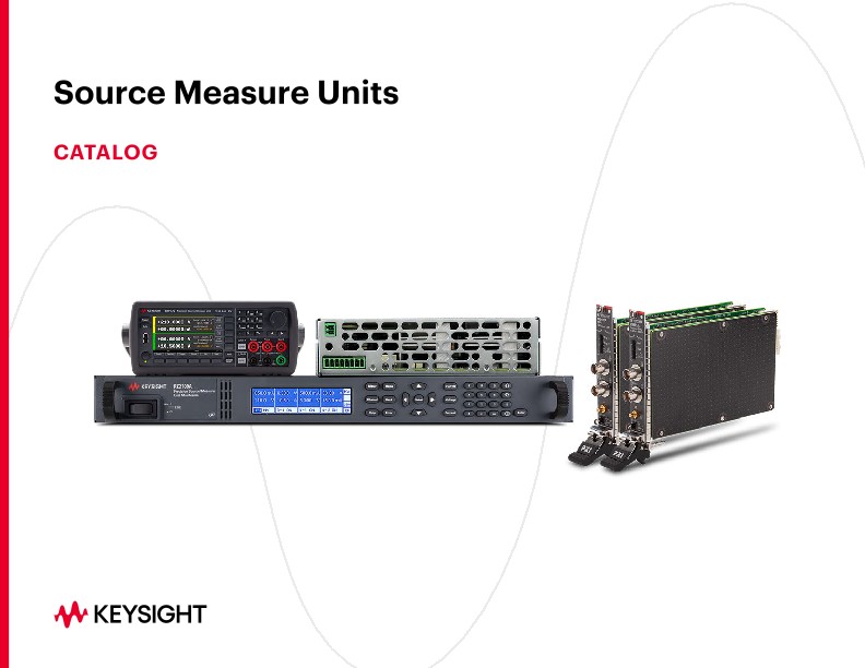 Source Measure Units Catalog