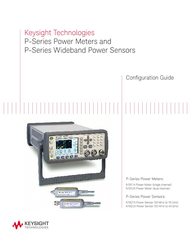 Keysight N1912A P-Series Power Meter, Dual Channel 