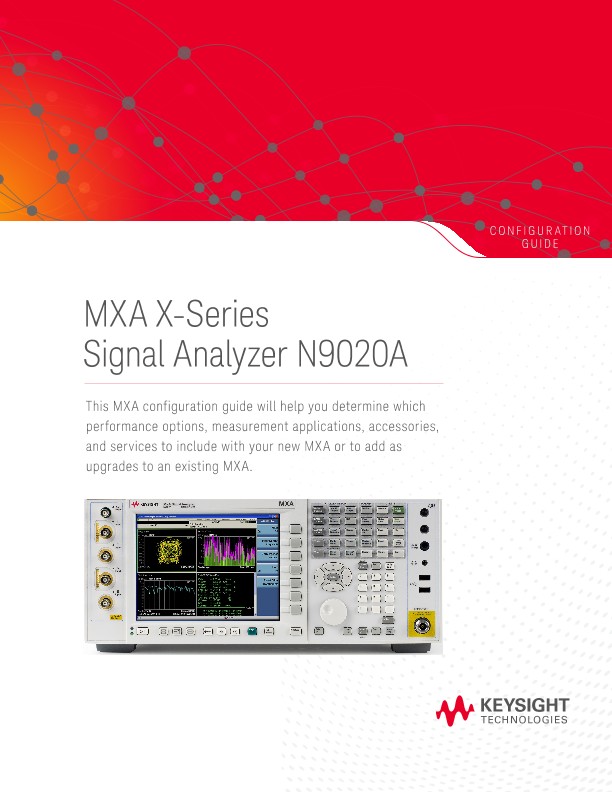 N9020A MXA X-Series Signal Analyzer 