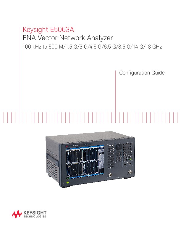 E5063A ENA Vector Network Analyzer