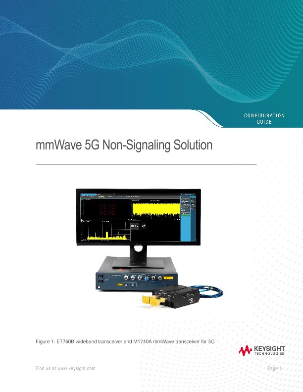mmWave 5G Non-Signaling Solution