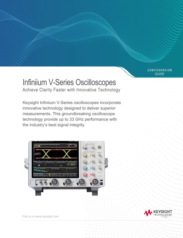 Infiniium V-Series Oscilloscopes