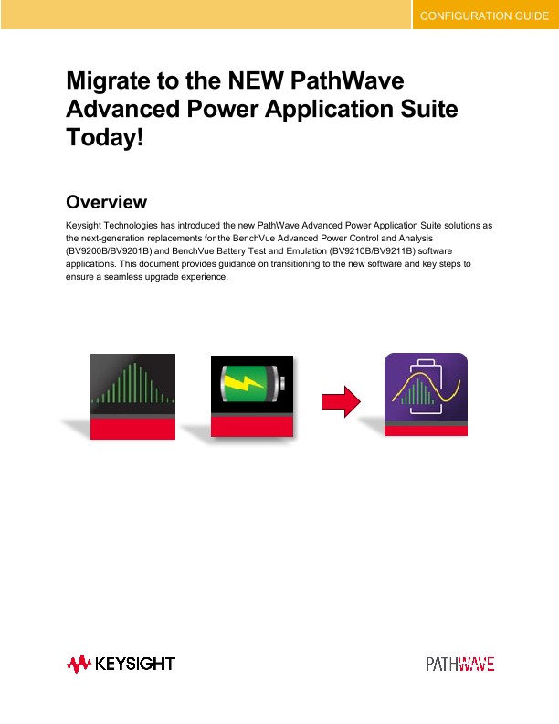 Migration Guide: BV9200B/BV9201B to PW9252A and BV9210B/BV9211B to PW9253A