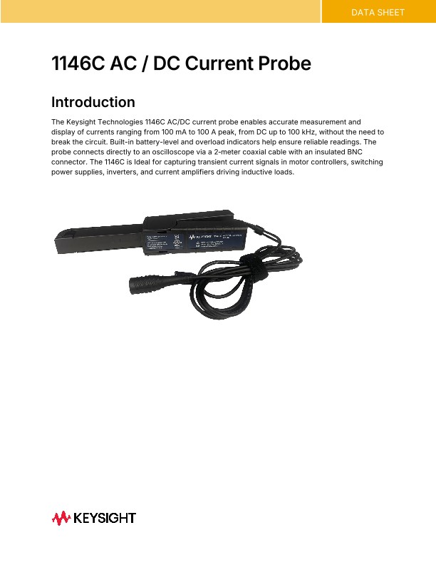 1146C AC / DC Current Probe