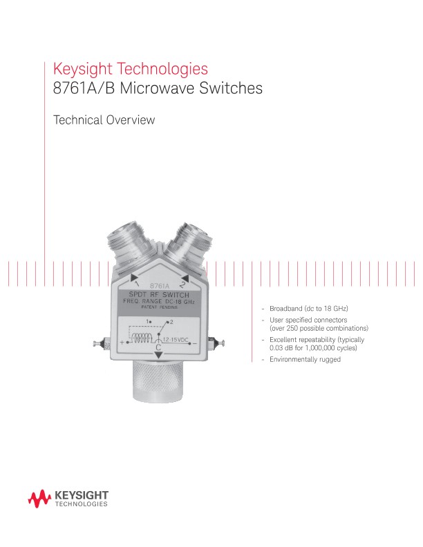 8761A/B Microwave Switches